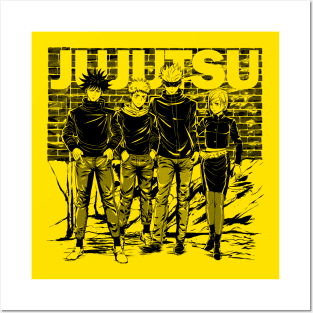 The Punks of Jujutsu (Version 2) Posters and Art